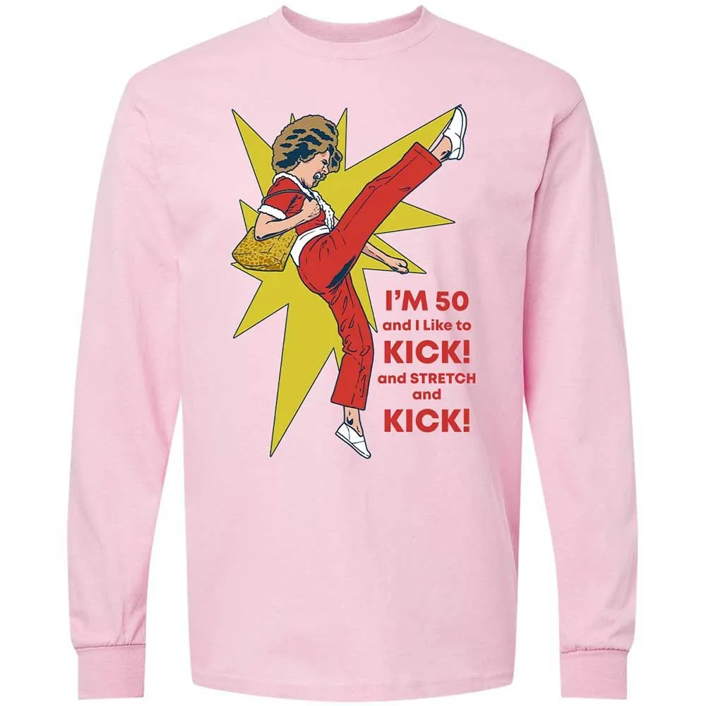 Long Sleeve T-Shirt - WKL347E9 - Light Pink - 6