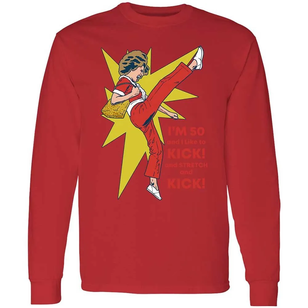 Long Sleeve T-Shirt - WKL347E9 - Red - 8