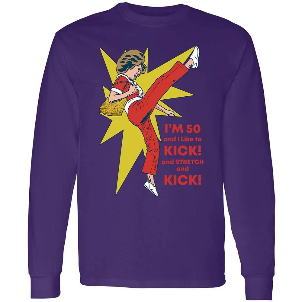 Long Sleeve T-Shirt - WKL347E9 - Purple - 9