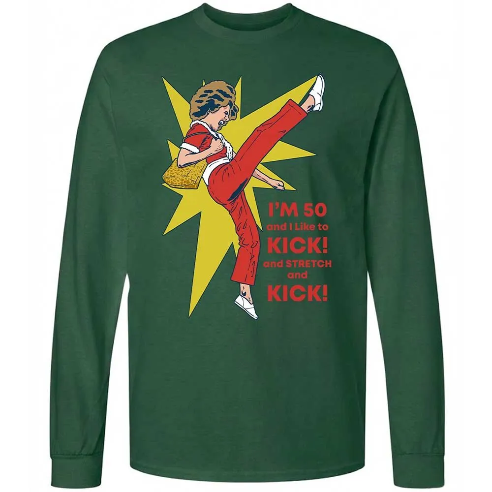 Long Sleeve T-Shirt - WKL347E9 - Forest Green - 14