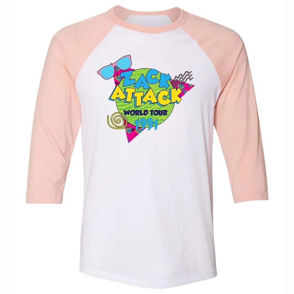 Zack Attack - White/Heather Peach - 5