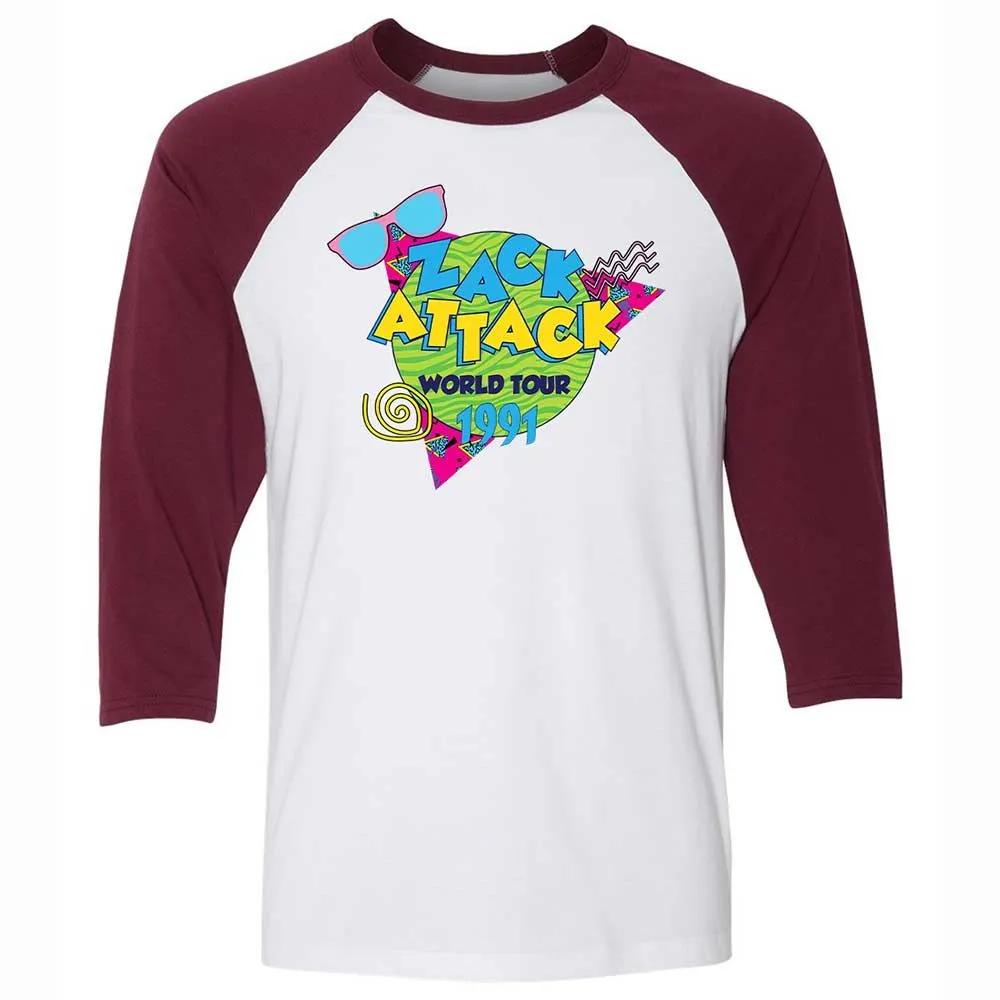 Zack Attack - White/Maroon - 7