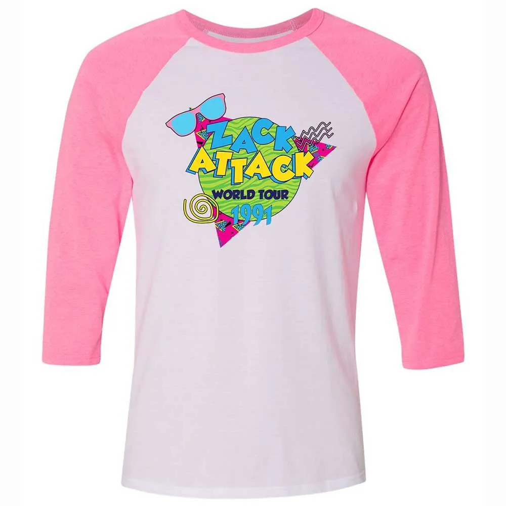Zack Attack - White/Neon Pink - 12
