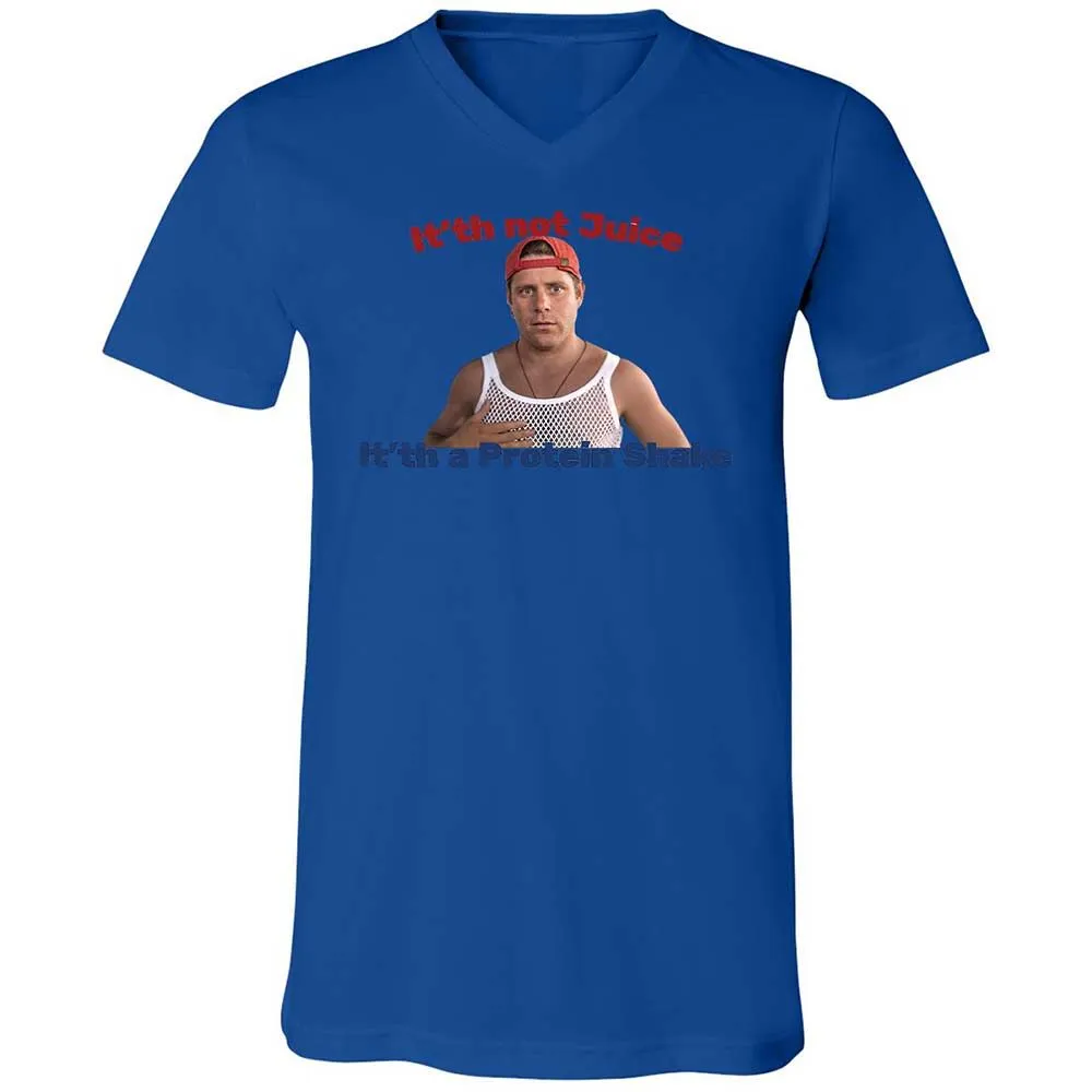 Unisex V-Neck T-Shirt - SH4TAFSV - True Royal - 3