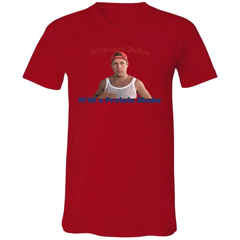 Unisex V-Neck T-Shirt - SH4TAFSV - Red - 5