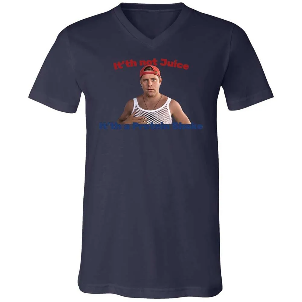 Unisex V-Neck T-Shirt - SH4TAFSV - Navy - 12