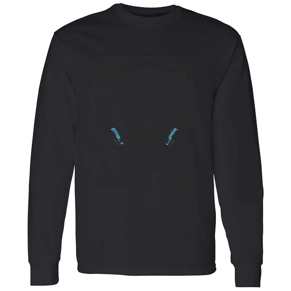 Long Sleeve T-Shirt - X5BF7B7D - Black - 12