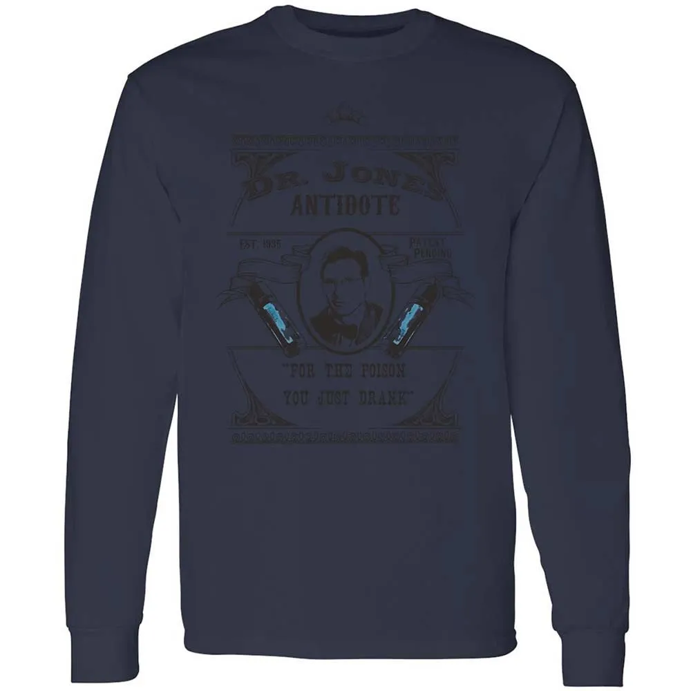 Long Sleeve T-Shirt - X5BF7B7D - Navy - 13