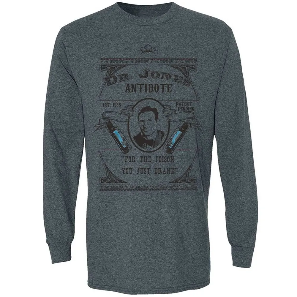 Long Sleeve T-Shirt - X5BF7B7D - Dark Heather - 15