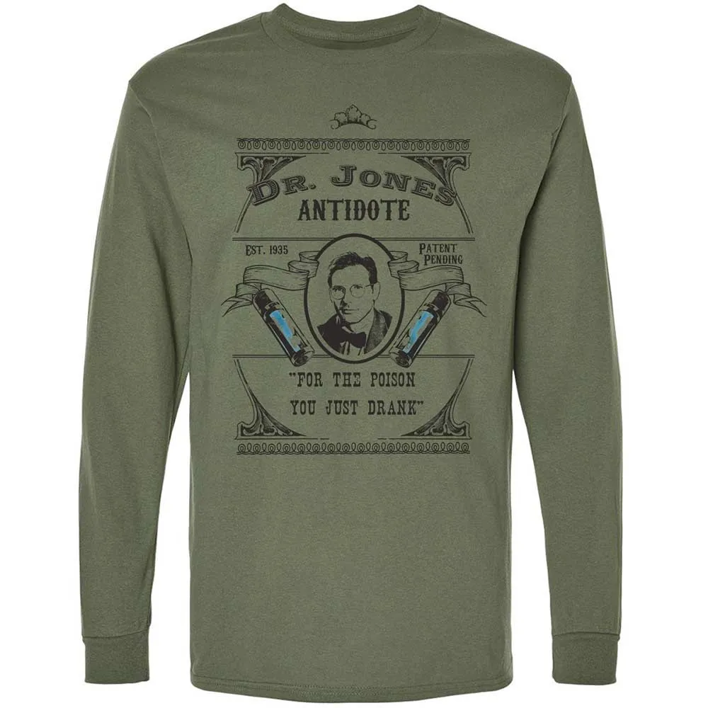 Long Sleeve T-Shirt - X5BF7B7D - Military Green - 19