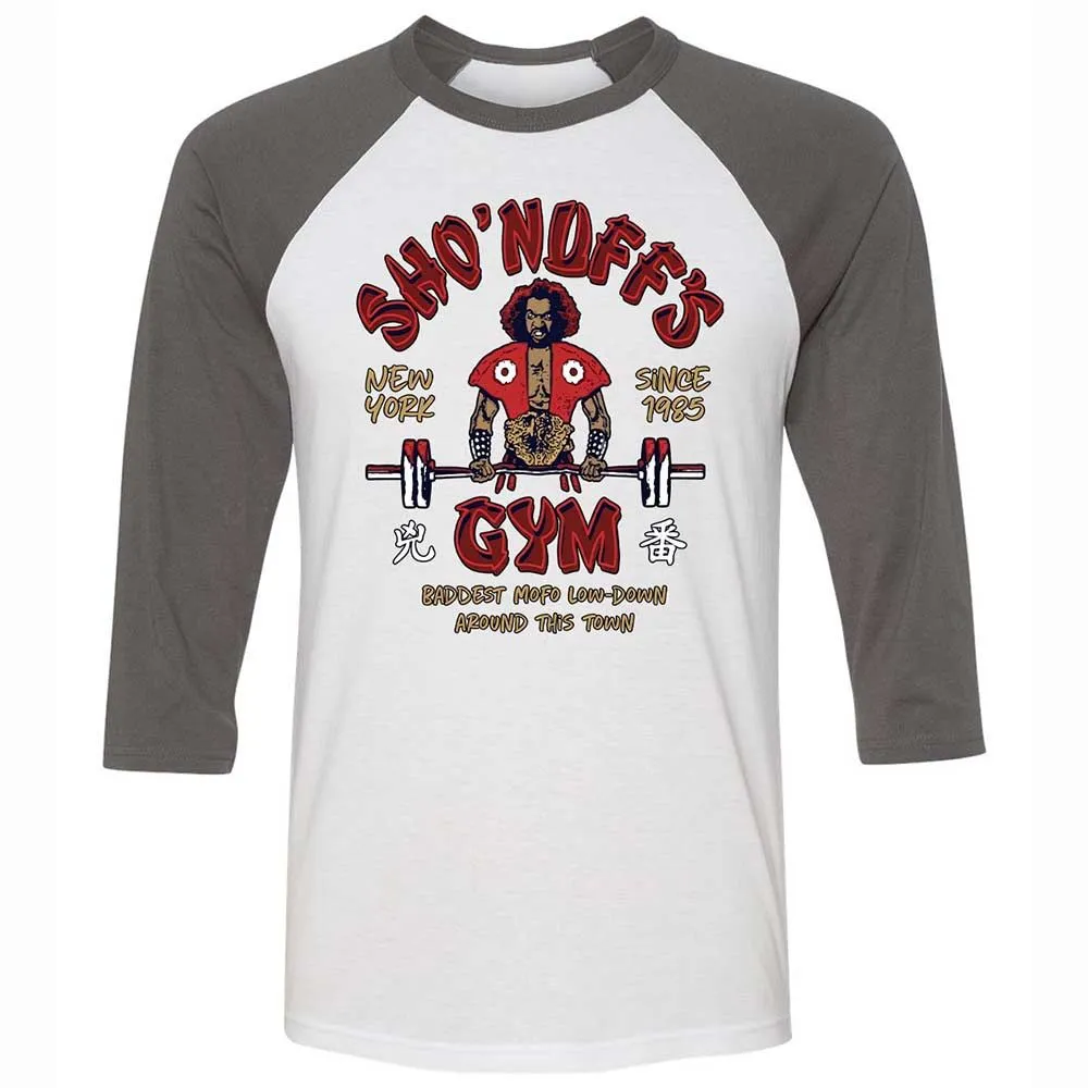 Sho'nuff's Gym - White/Asphalt - 2