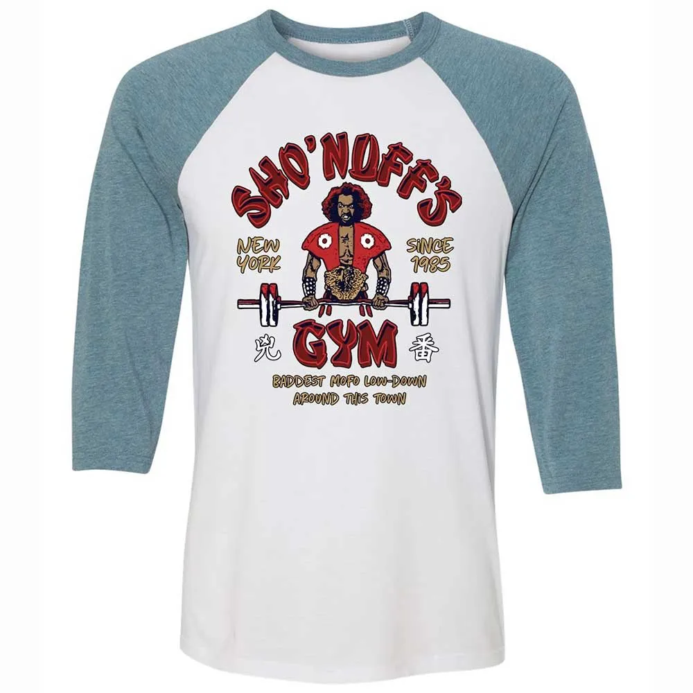 Sho'nuff's Gym - White/Denim - 3