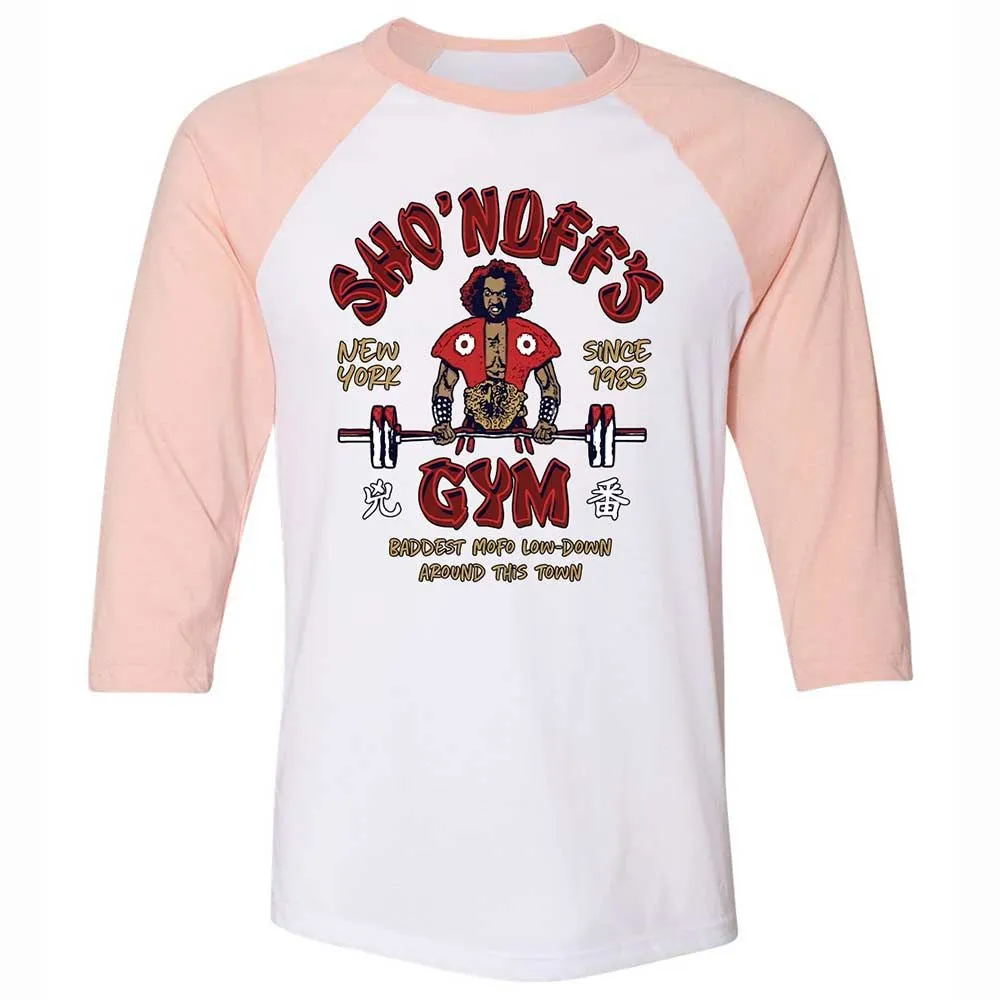 Sho'nuff's Gym - White/Heather Peach - 5