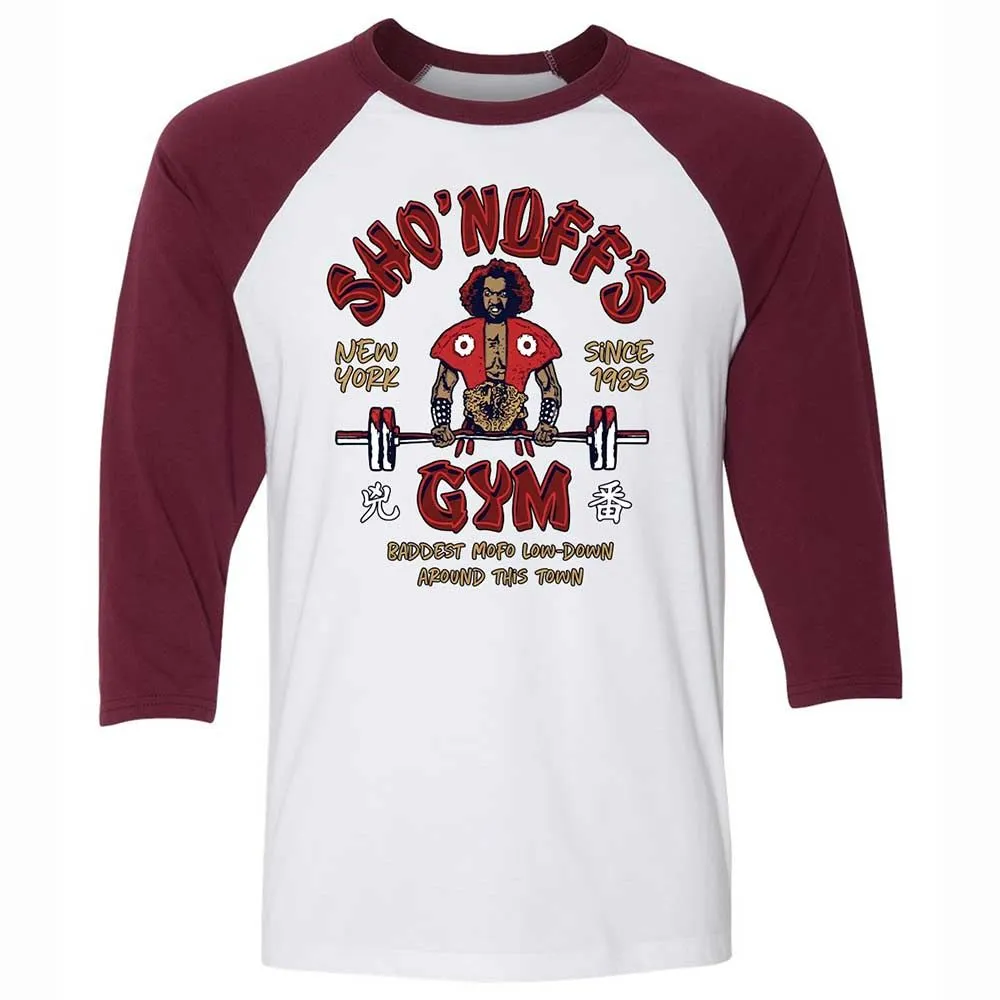 Sho'nuff's Gym - White/Maroon - 7