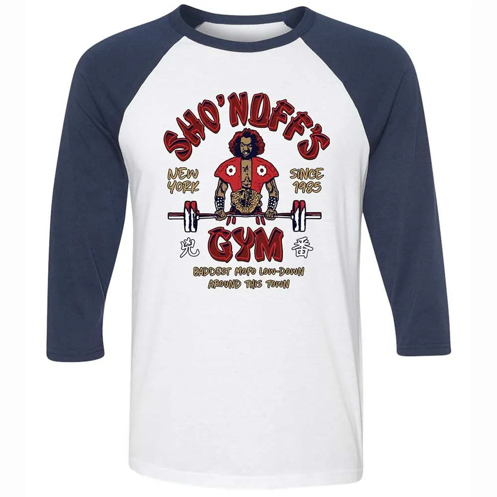 Sho'nuff's Gym - White/Navy - 8