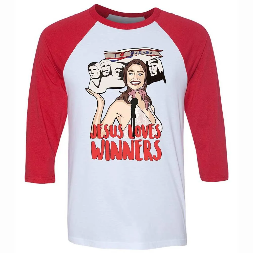 He Loves Winners - White/Red - 9