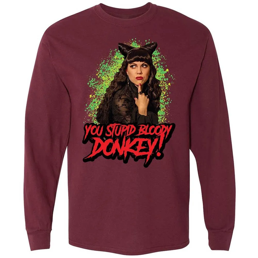 Long Sleeve T-Shirt - GCT73APM - Maroon - 16