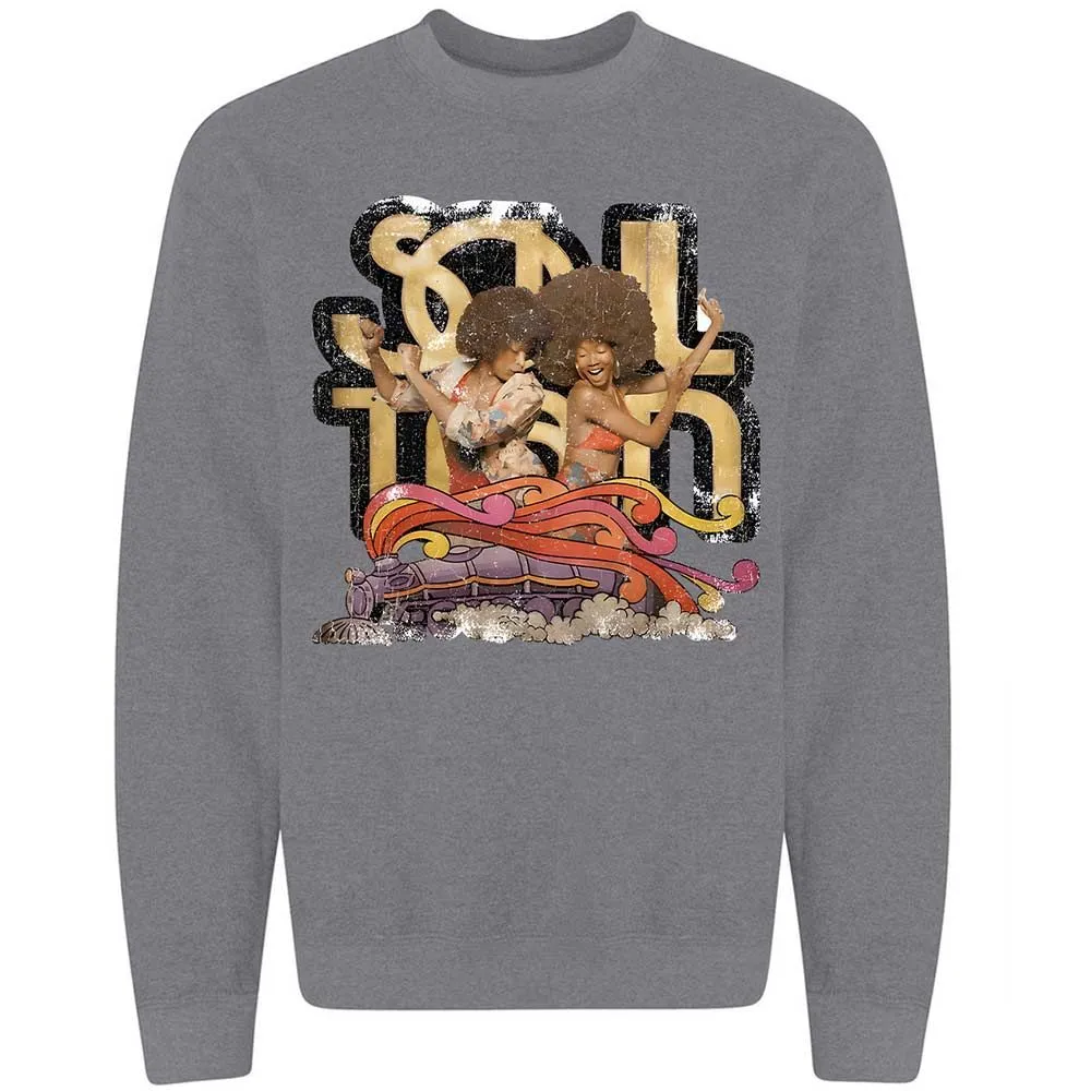Retro Soul Train Dance Vibes - Graphite Heather - 19