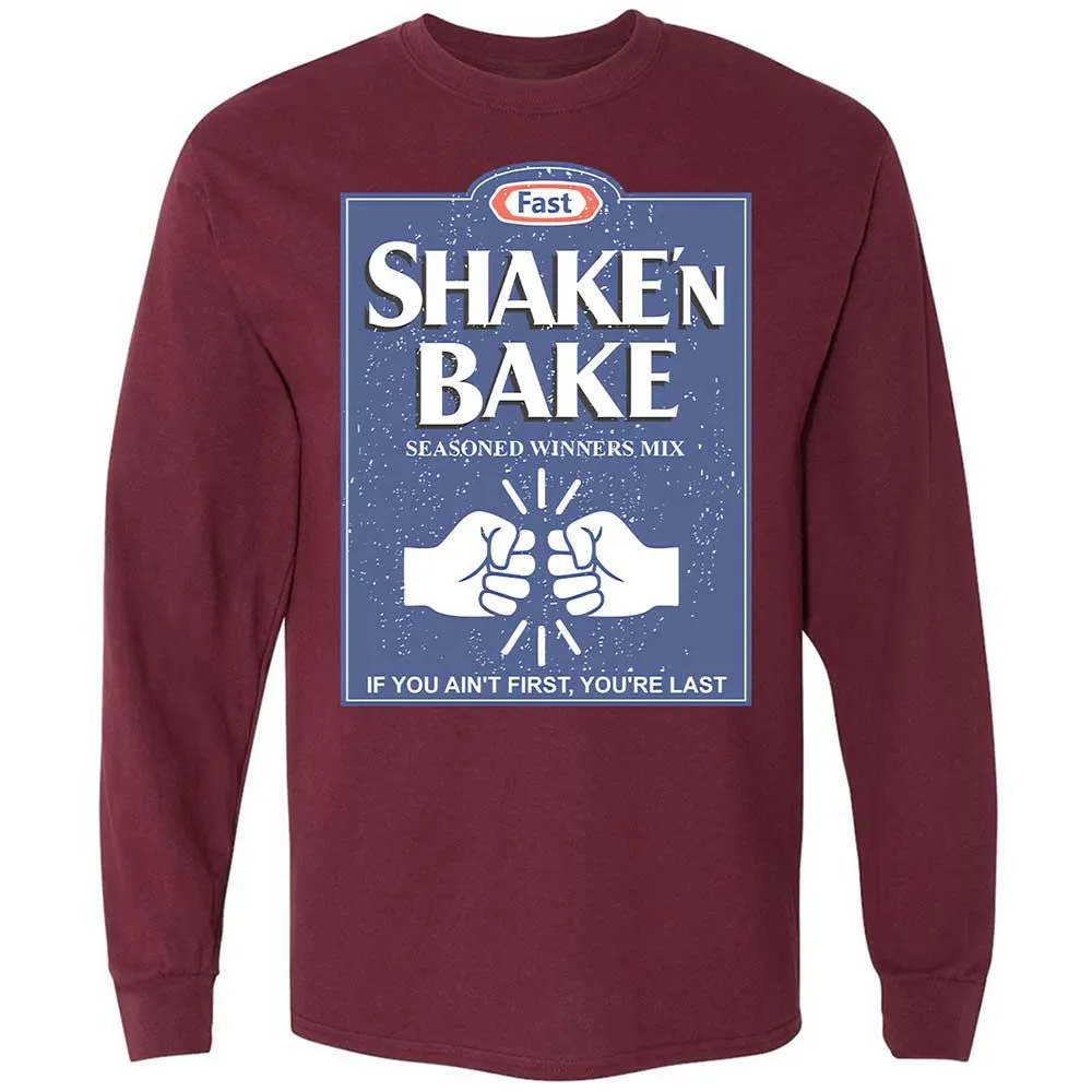Long Sleeve T-Shirt - UBHRSV6J - Maroon - 16