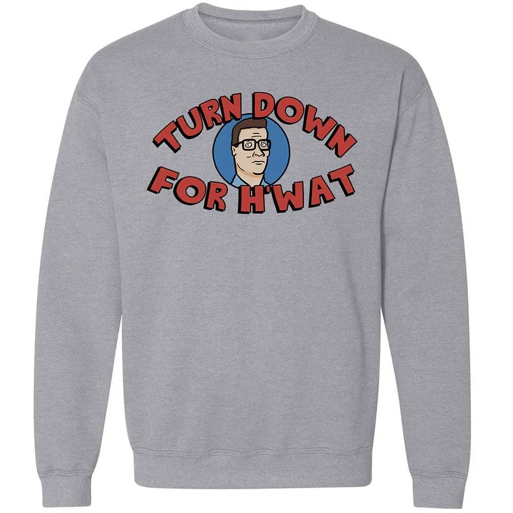 Turn Down For H'wat - Sport Grey - 3