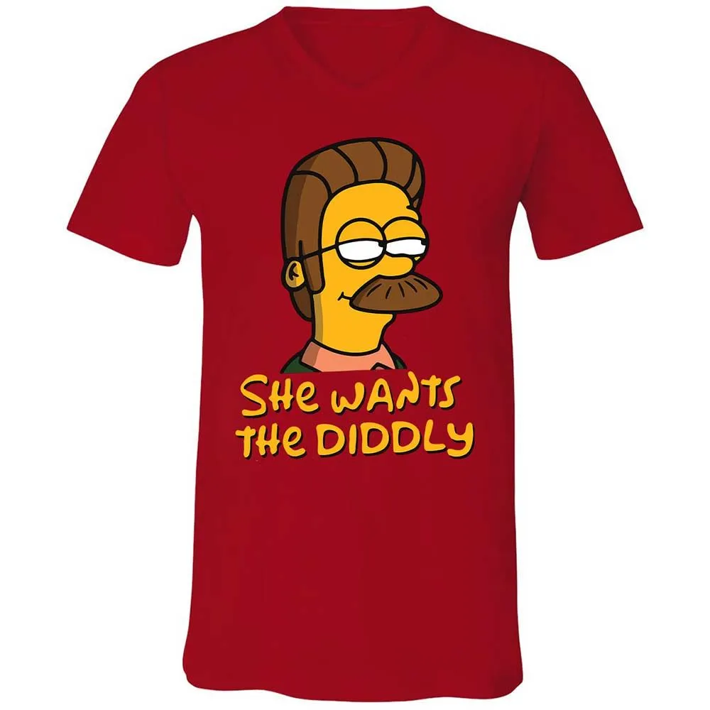 She Wants The Diddly - Red - 5
