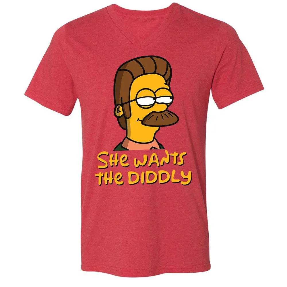 She Wants The Diddly - Heather Red - 6
