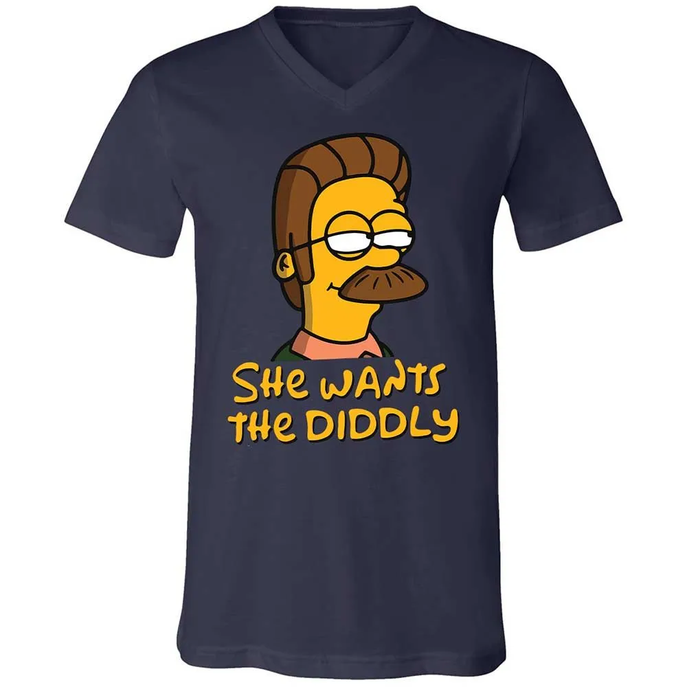 She Wants The Diddly - Navy - 12