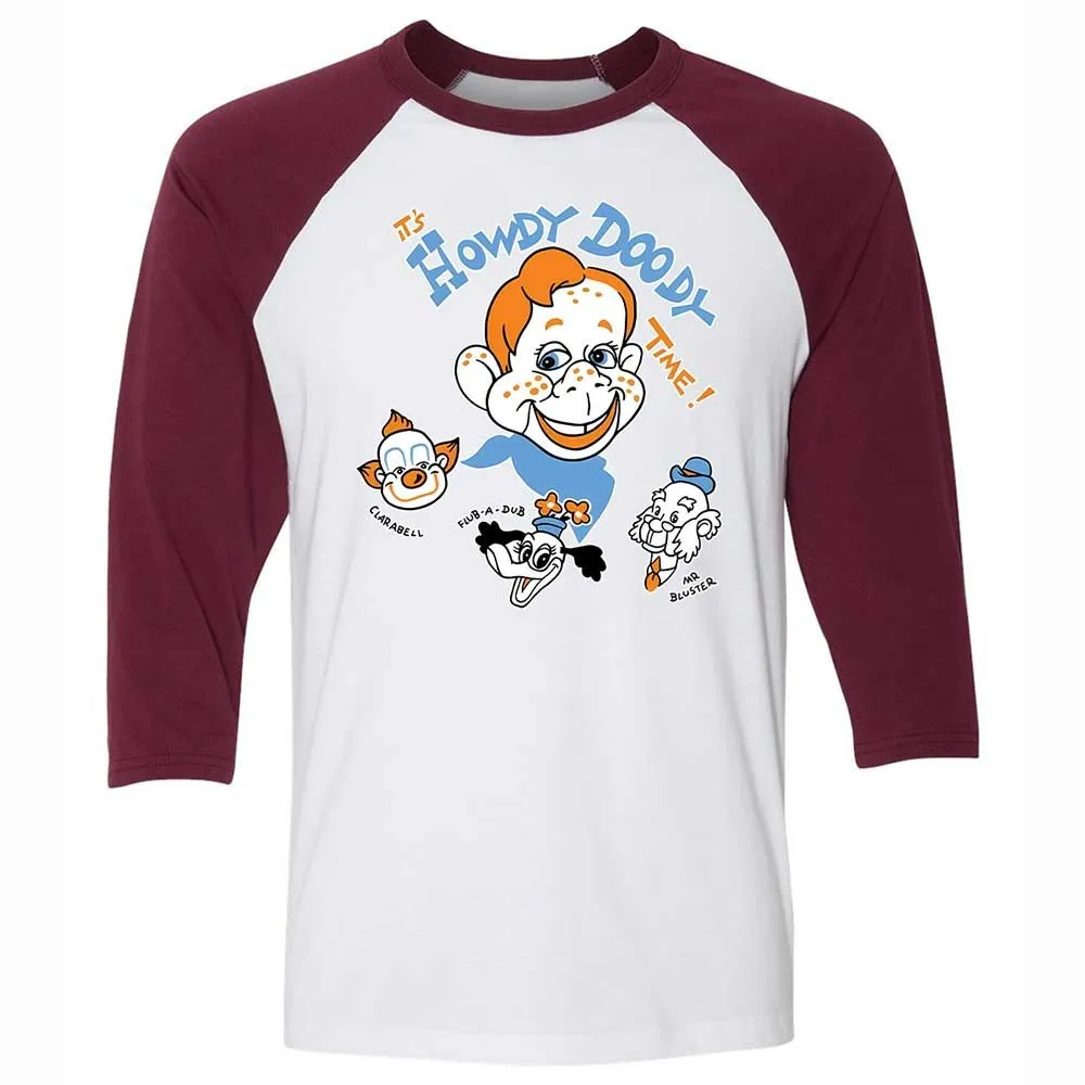 Howdy Doody - White/Maroon - 7