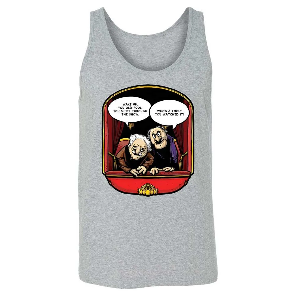 Statler and Waldorf (Wake Up) - Athletic Heather - 2