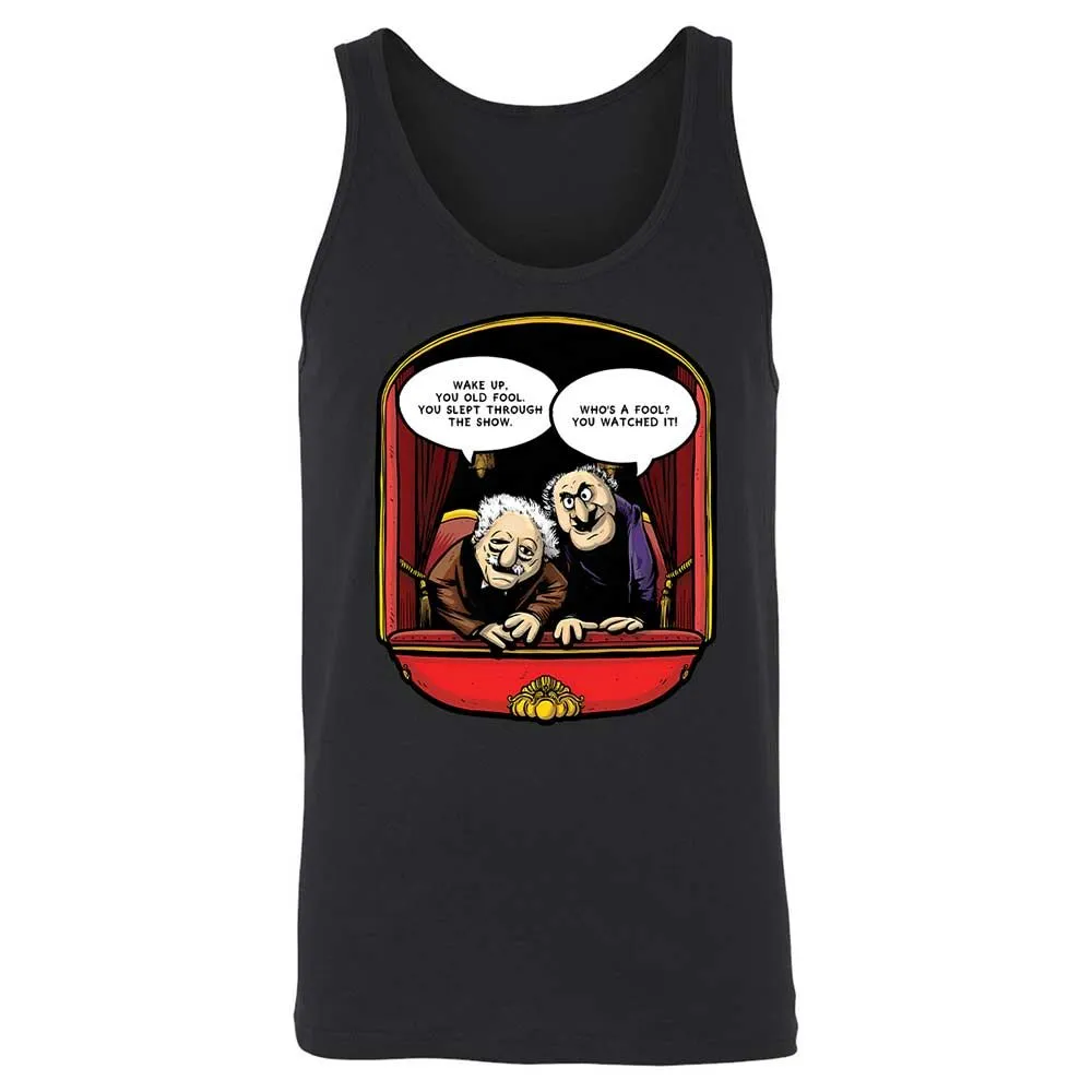 Statler and Waldorf (Wake Up) - Black - 7