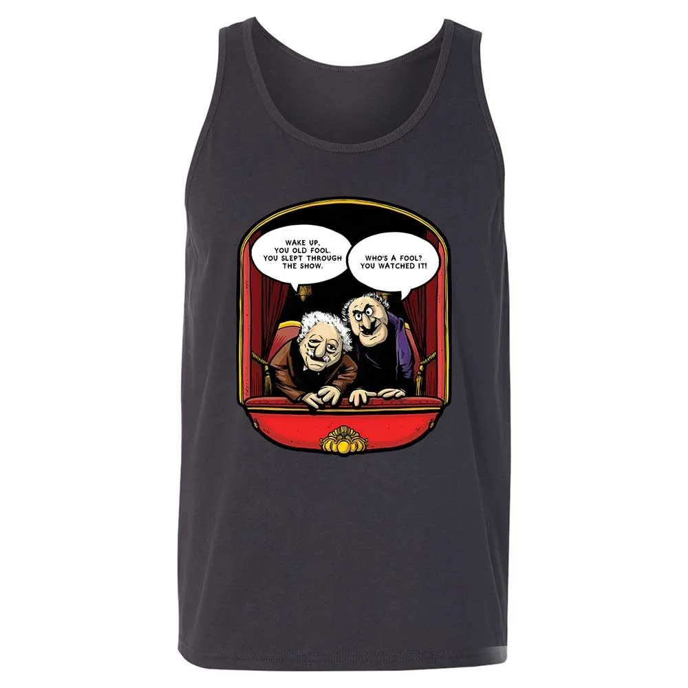 Statler and Waldorf (Wake Up) - Dark Grey - 9