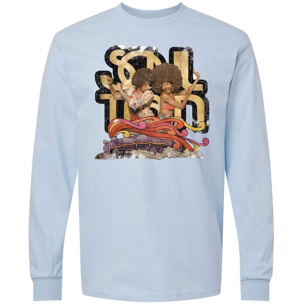 Retro Soul Train Dance Vibes - Light Blue - 4