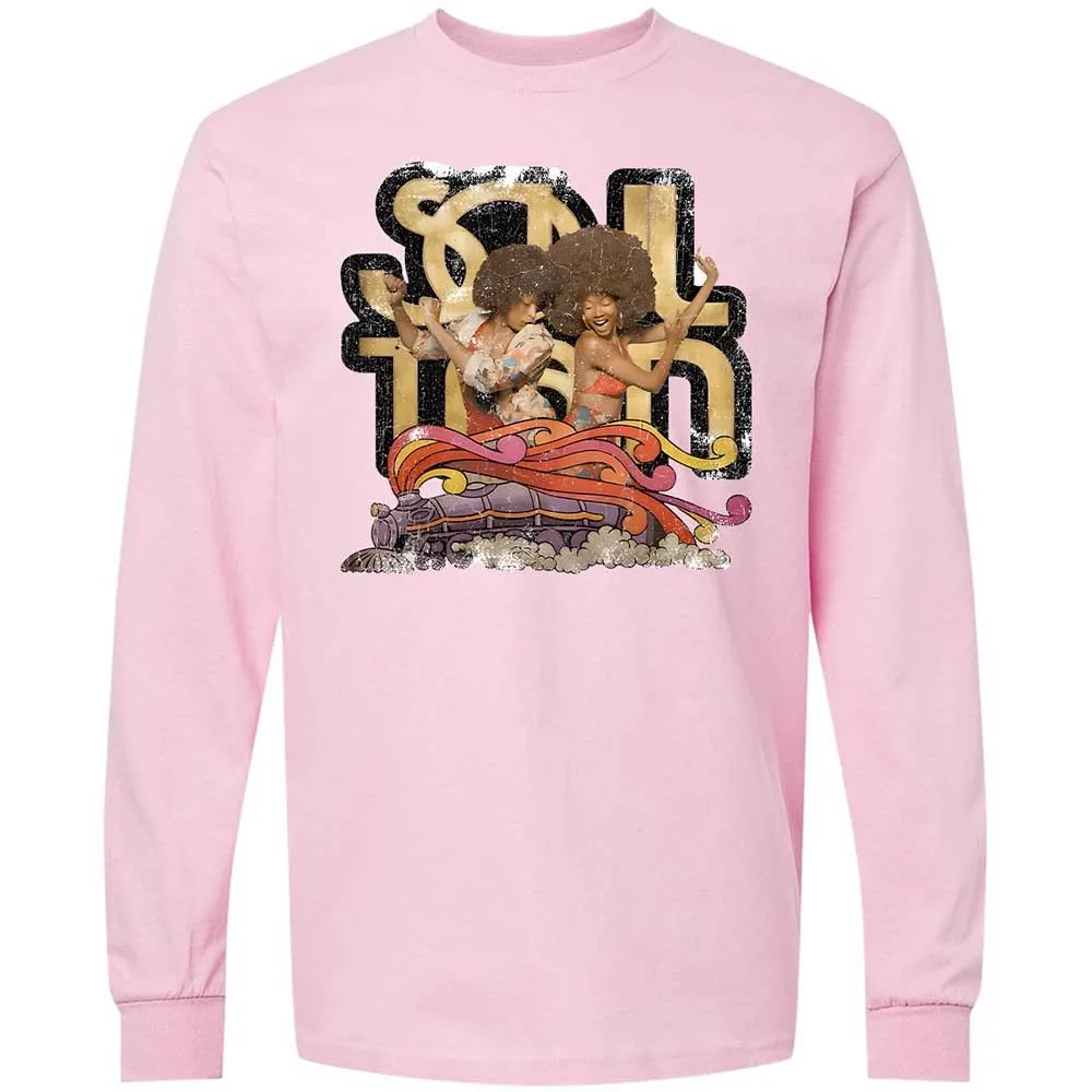 Retro Soul Train Dance Vibes - Light Pink - 6