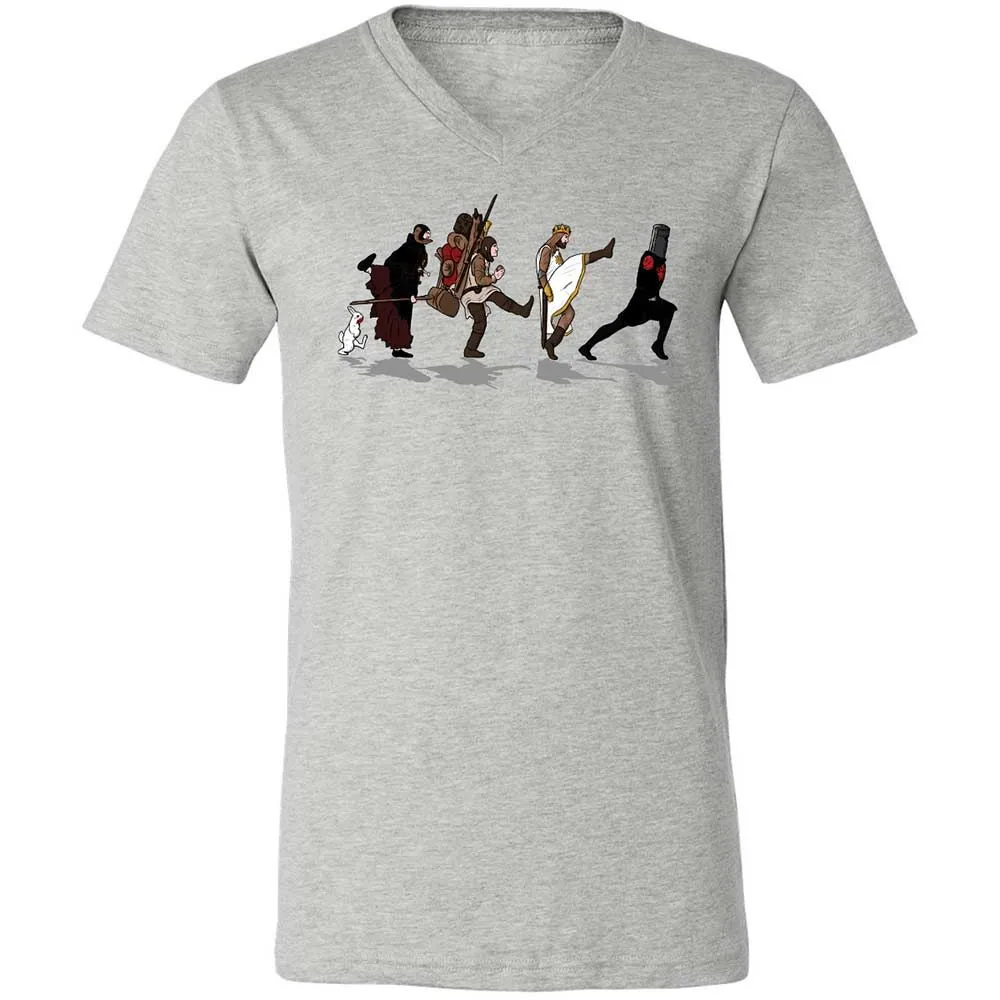 Unisex V-Neck T-Shirt - ER734AUC - Athletic Heather - 2
