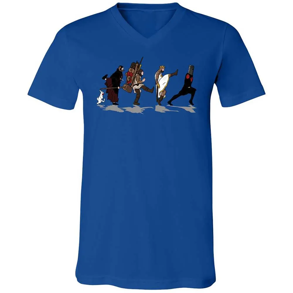 Unisex V-Neck T-Shirt - ER734AUC - True Royal - 3
