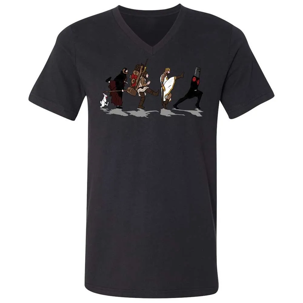 Unisex V-Neck T-Shirt - ER734AUC - Black - 11