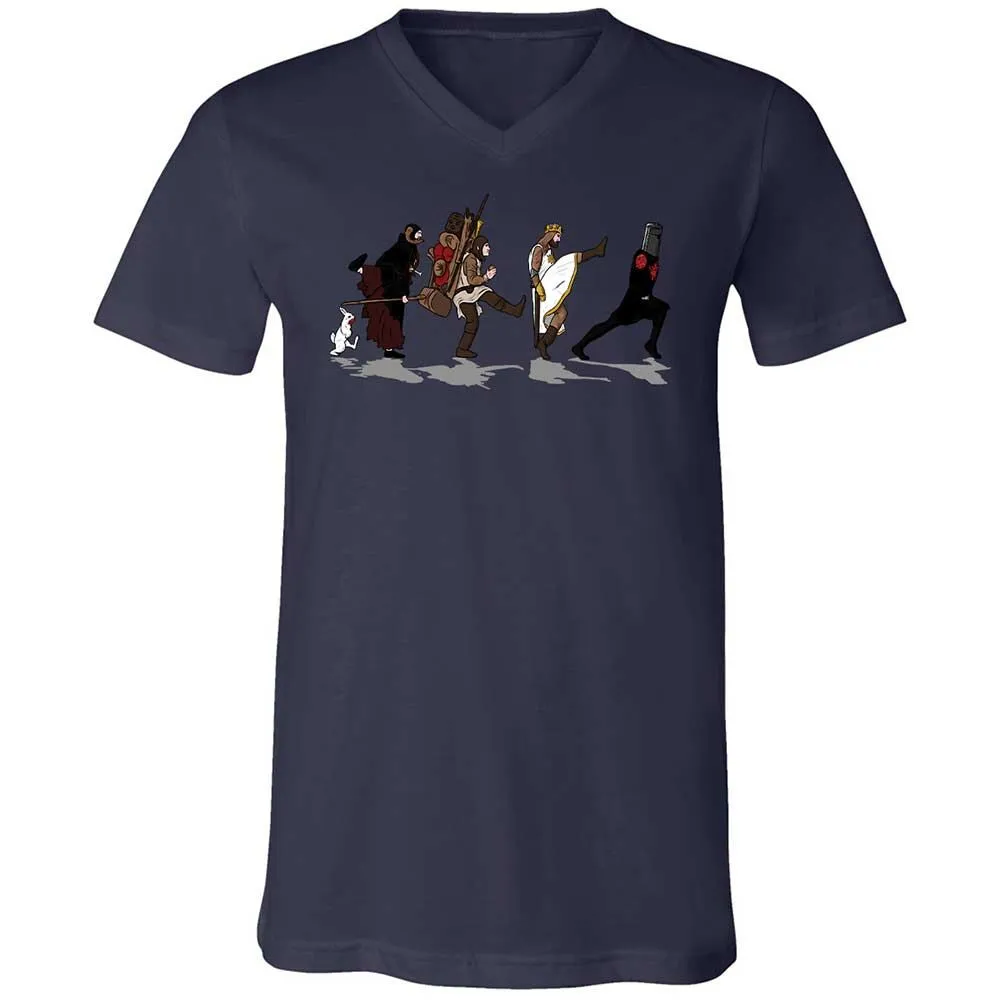 Unisex V-Neck T-Shirt - ER734AUC - Navy - 12