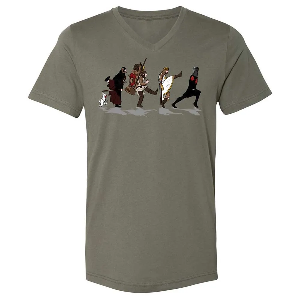 Unisex V-Neck T-Shirt - ER734AUC - Military Green - 15