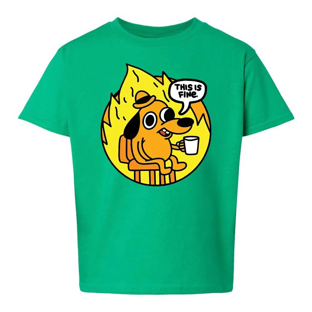This is Fine - Irish Green - 12
