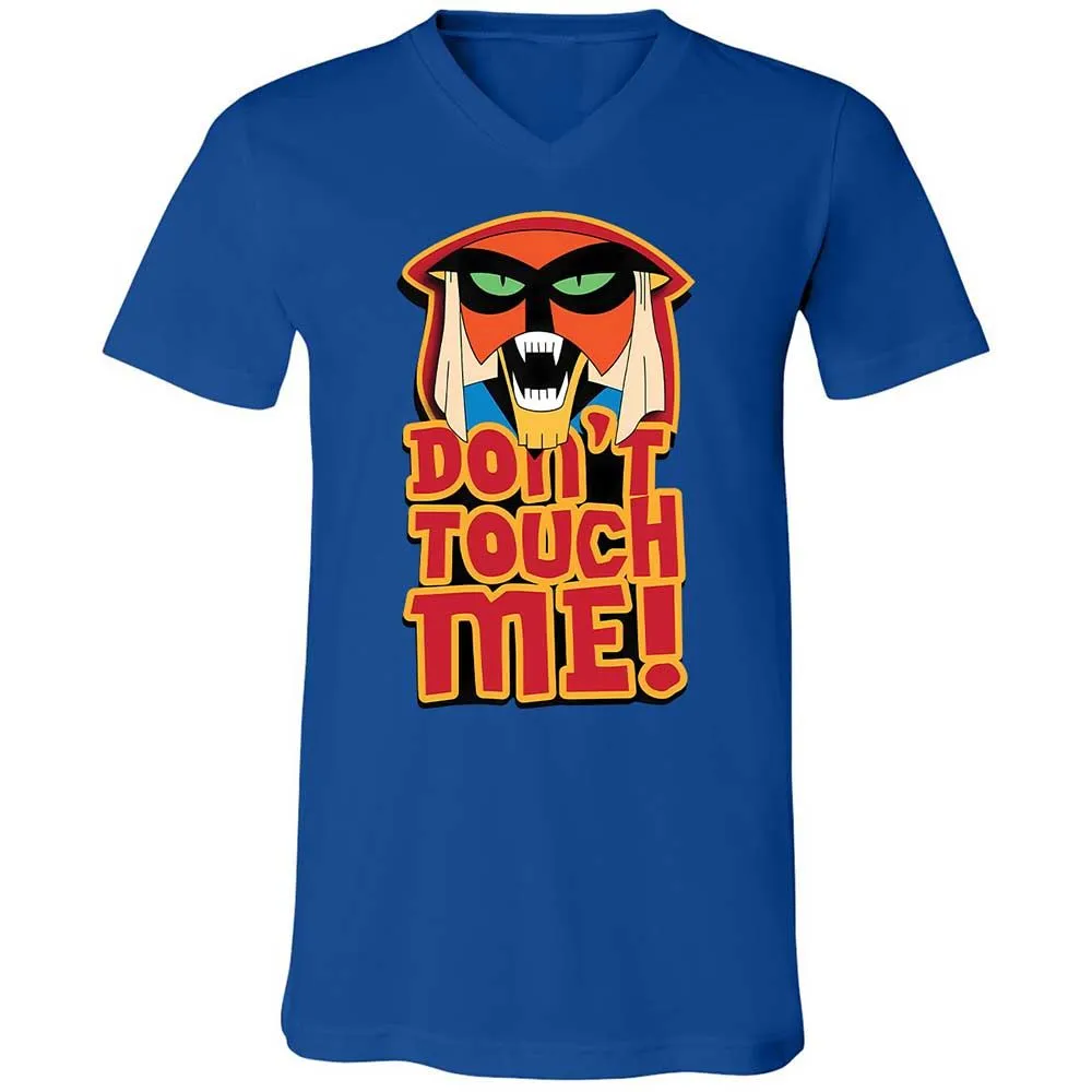 Unisex V-Neck T-Shirt - 8Y1LJLVJ - True Royal - 3