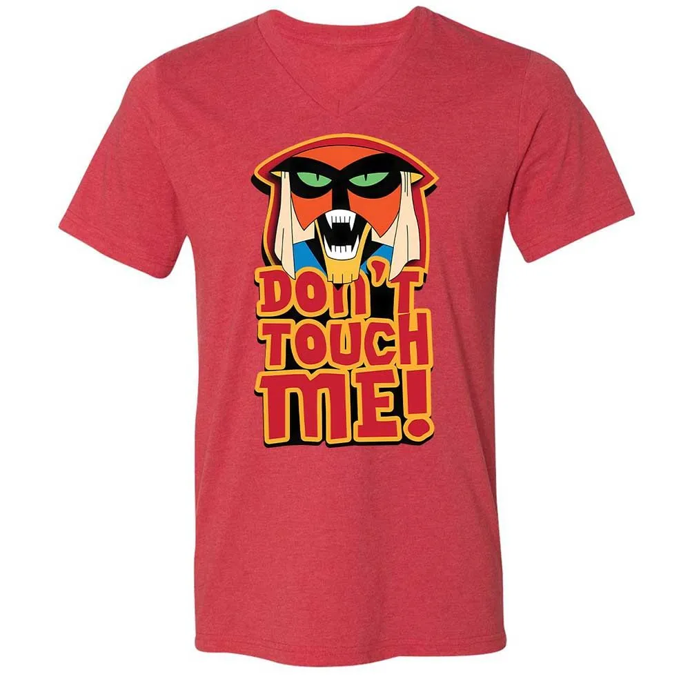 Unisex V-Neck T-Shirt - 8Y1LJLVJ - Heather Red - 6