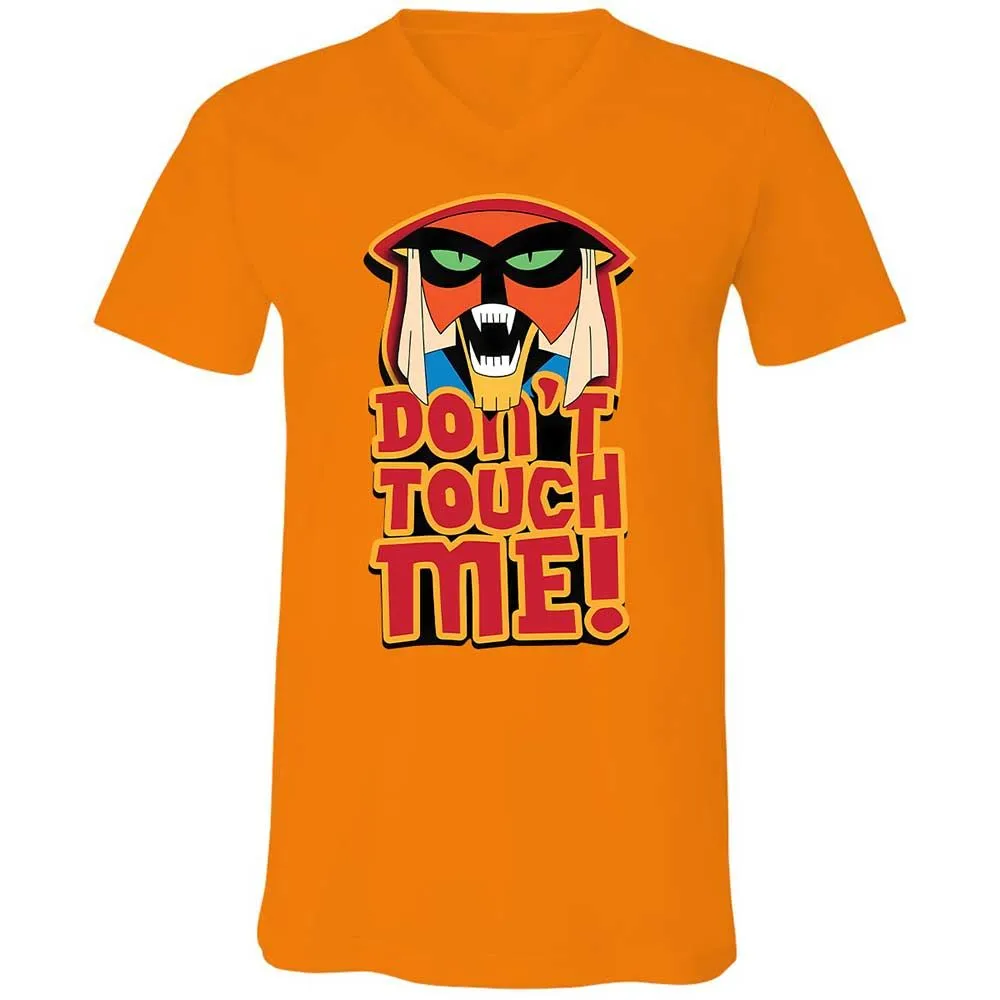 Unisex V-Neck T-Shirt - 8Y1LJLVJ - Orange - 7