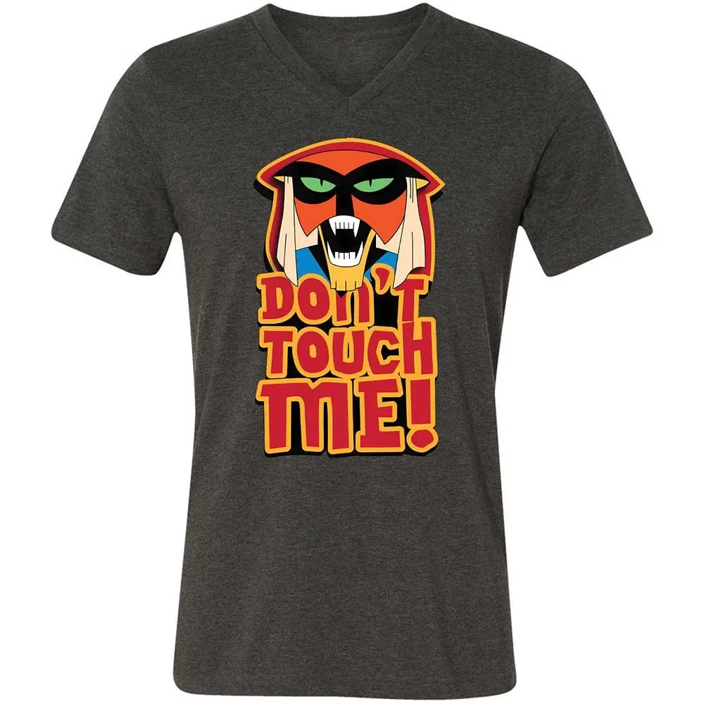 Unisex V-Neck T-Shirt - 8Y1LJLVJ - Dark Grey Heather - 8