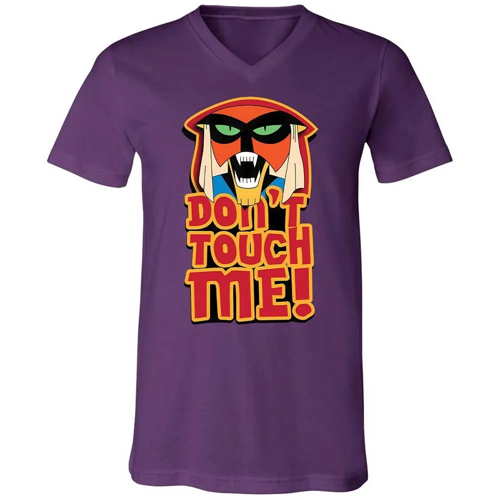 Unisex V-Neck T-Shirt - 8Y1LJLVJ - Team Purple - 10