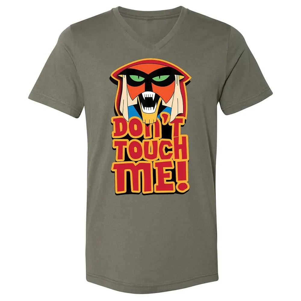 Unisex V-Neck T-Shirt - 8Y1LJLVJ - Military Green - 15
