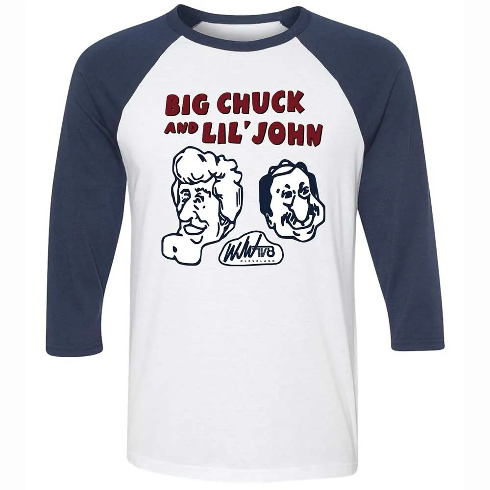 Big Chuck & Lil' John - White/Navy - 8