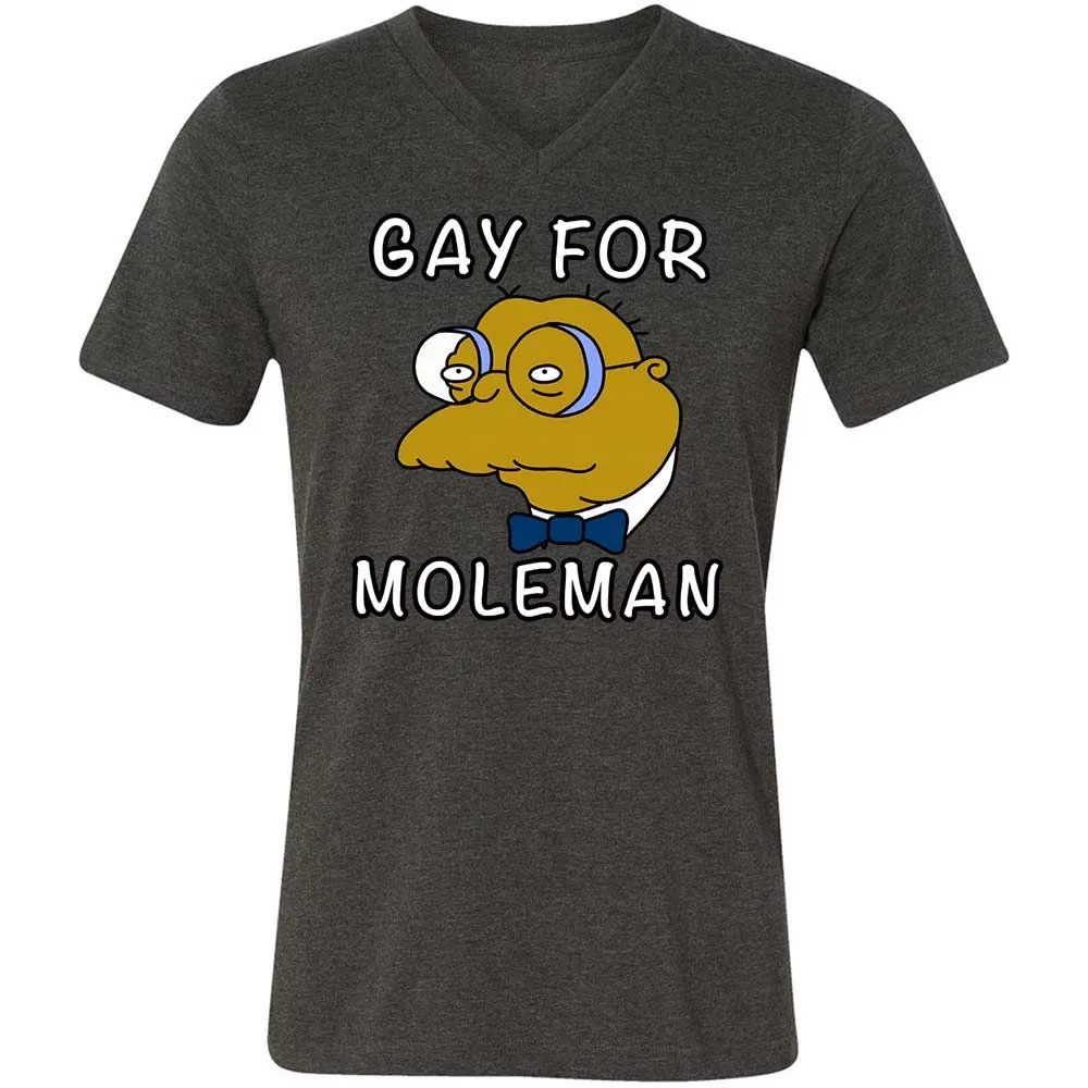 Gay for Moleman - Dark Grey Heather - 8
