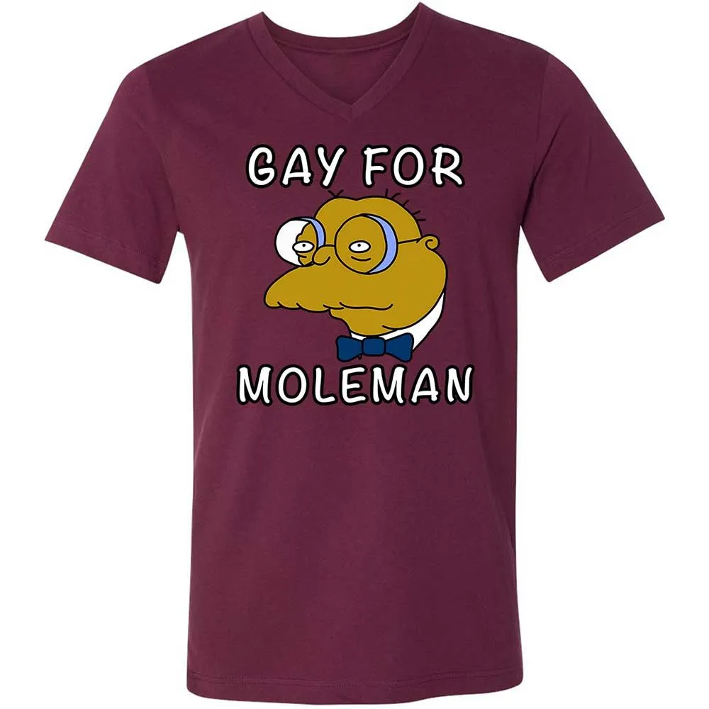 Gay for Moleman - Maroon - 14