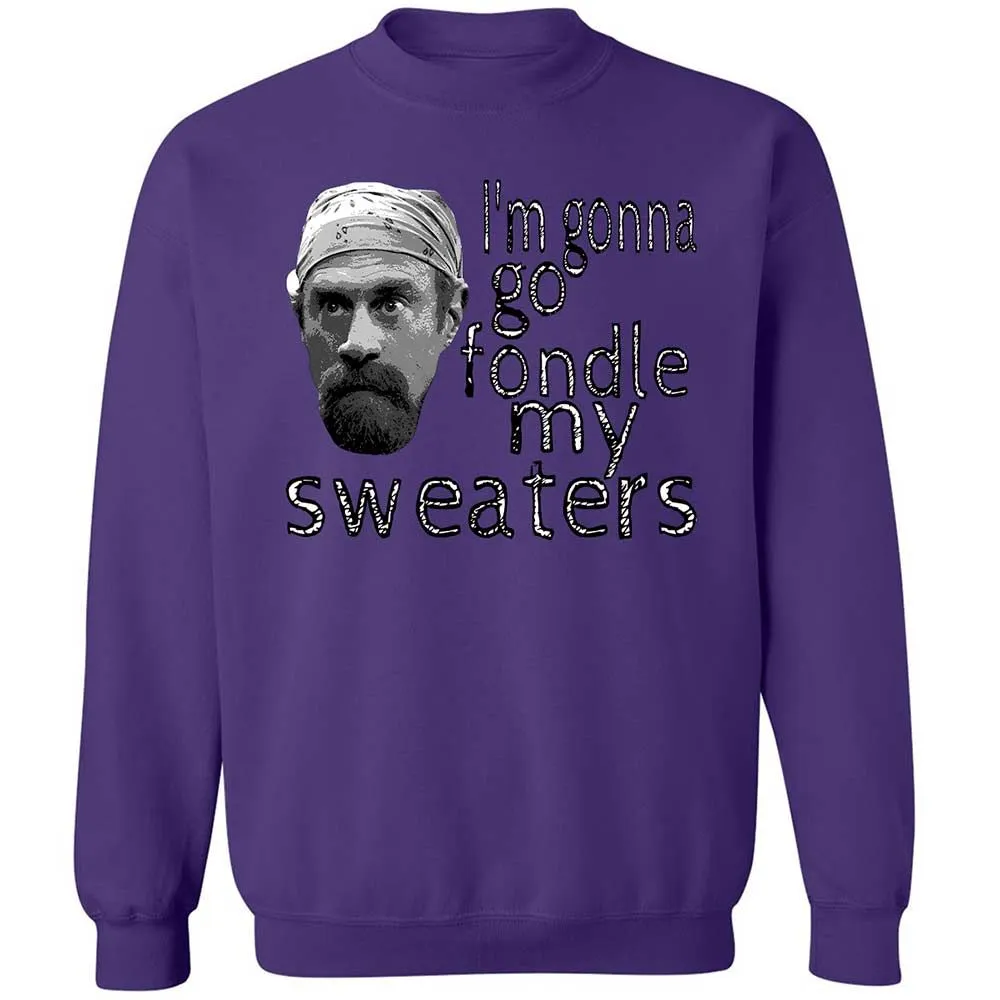 Fondle my sweaters - Purple - 10
