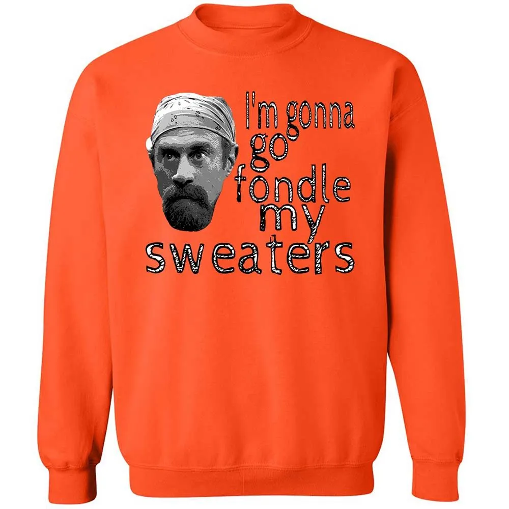 Fondle my sweaters - Orange - 12
